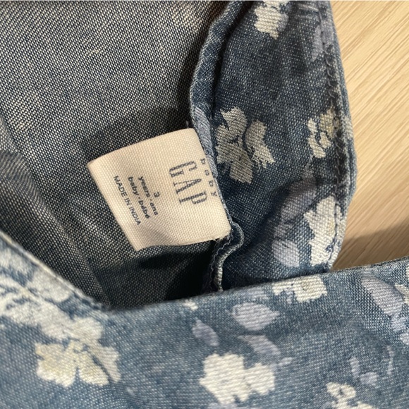 Gap Jean Flower Dress - Picture 3 of 3